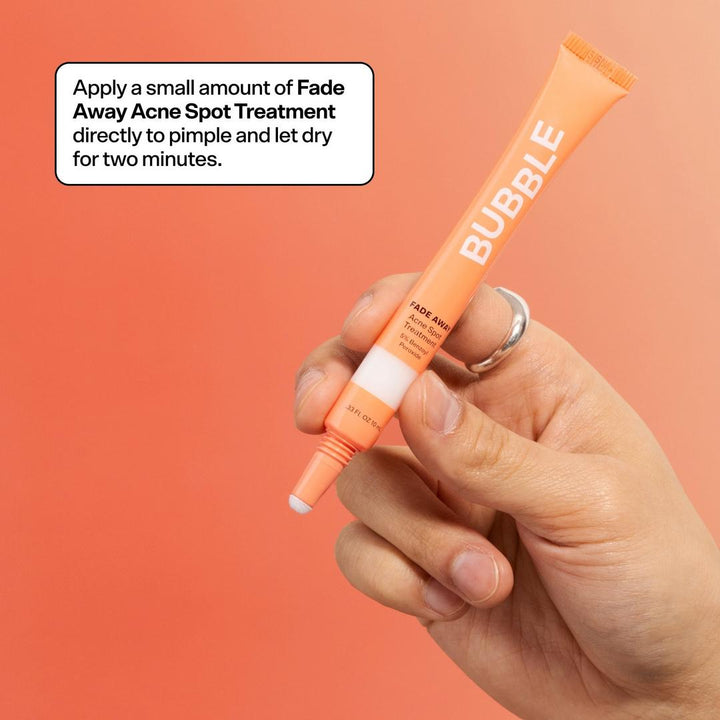 Bubble - Fade Away 5% Benzol Peroxide Acne Spot Treatment - Puistjes - Acnelittekens -  10ml