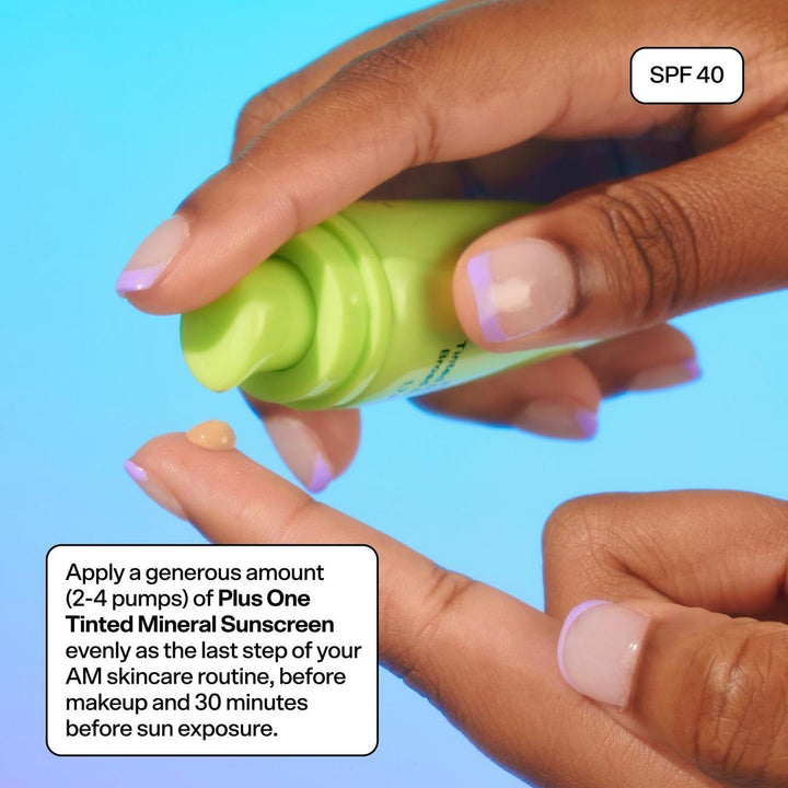 Bubble - Plus One Tinted Daily Mineral Sunscreen Broad Spectrum SPF 30