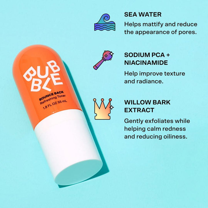 Bubble - Bounce Back Balancing Toner Mist - 55ml