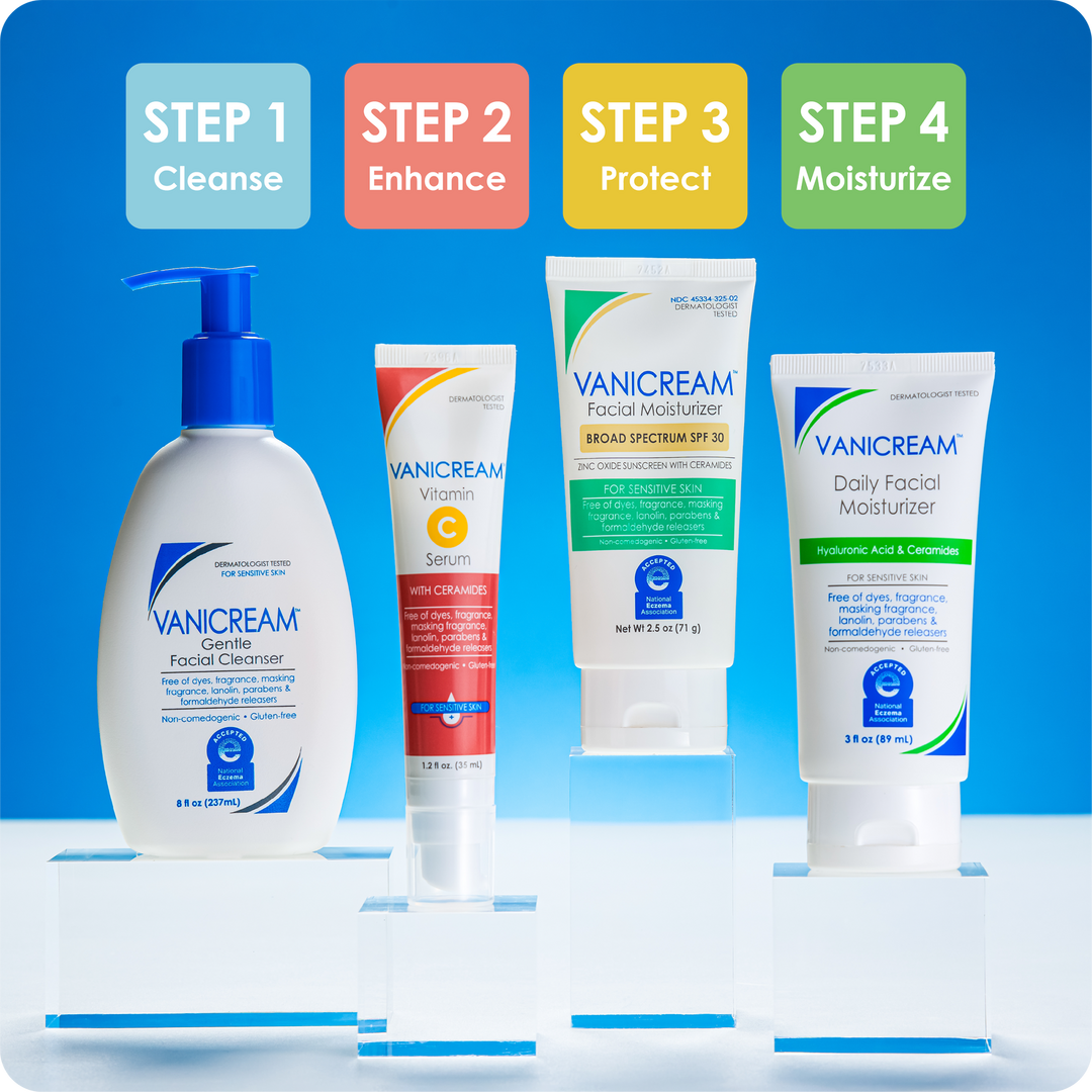 Vanicream Gentle Facial Cleanser for Sensitive Skin