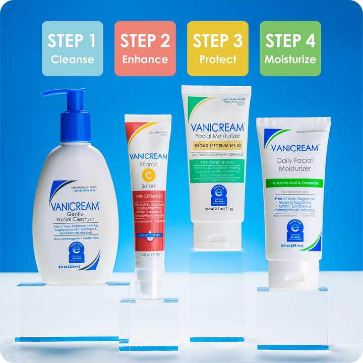 Vanicream Gentle Facial Cleanser for Sensitive Skin