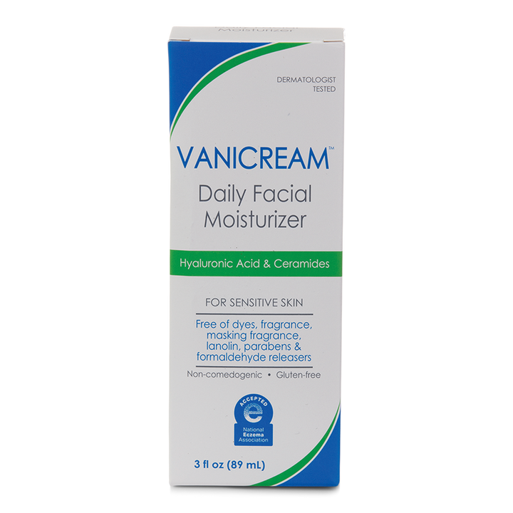 Vanicream Daily Facial Moisturizer with Hyaluronic Acid and Ceramides
