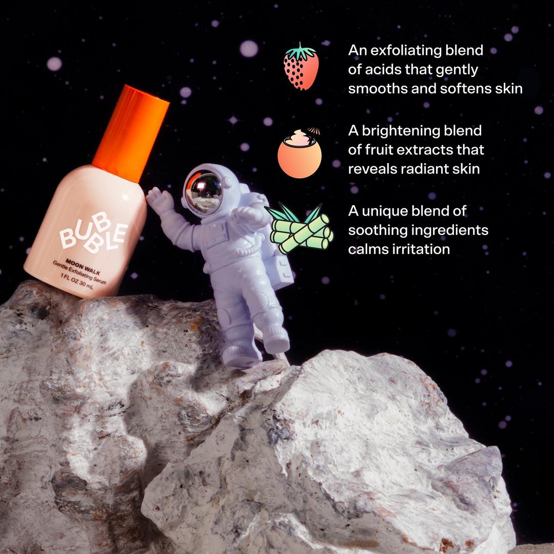 Bubble - Moon Walk Gentle Exfoliating Serum - 30 ml