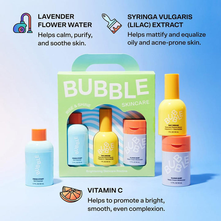 Bubble - Rise and Shine Brightening Kit
