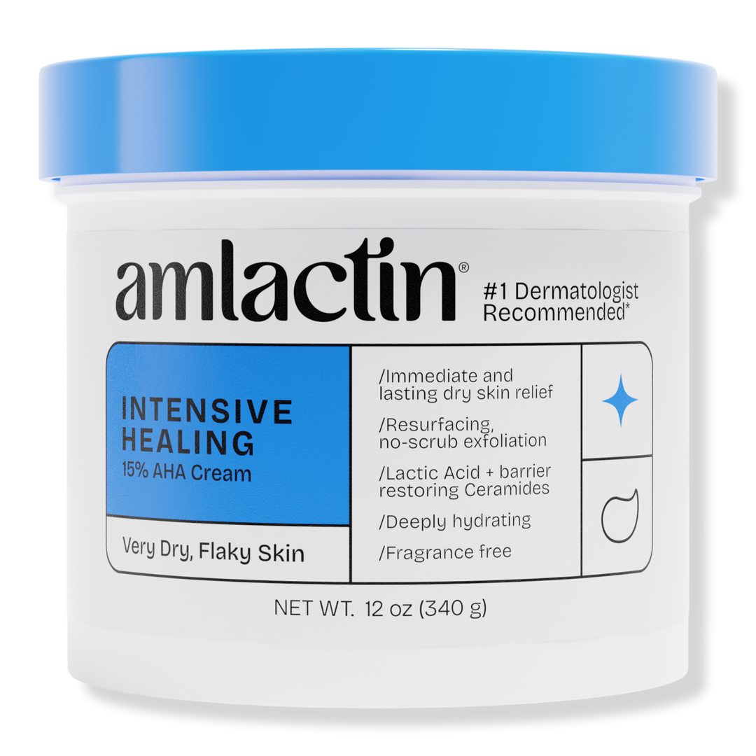 AmLactin Intensive Healing Cream with 15% Lactic Acid AHA