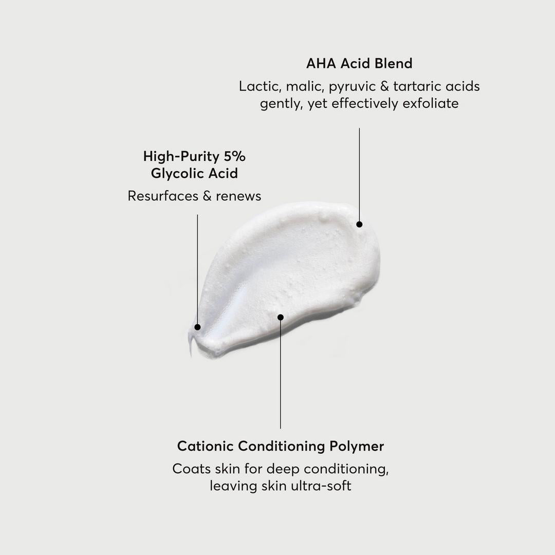 Naturium The Smoother Glycolic Acid Exfoliating Body Wash