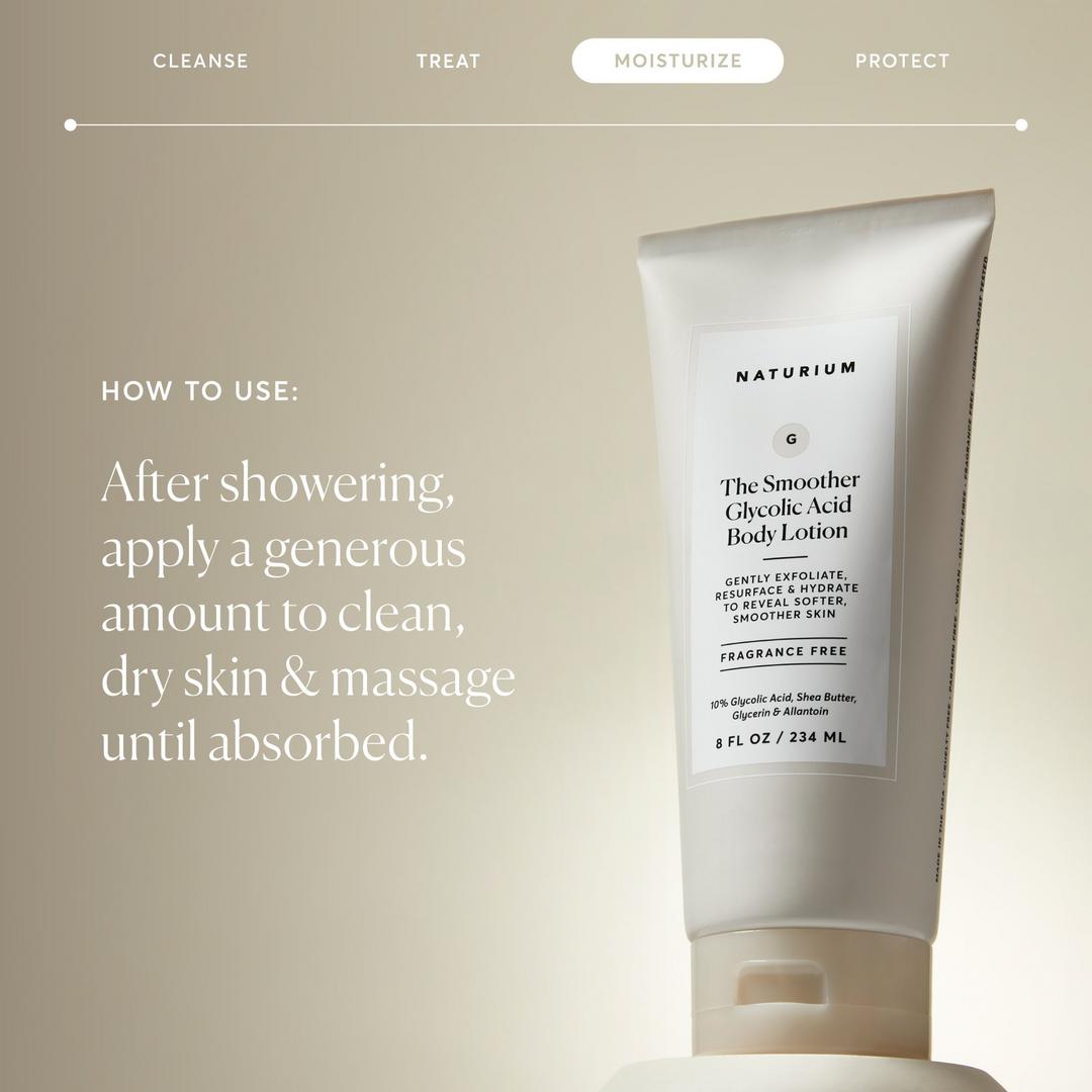 Naturium The Smoother Glycolic Acid Body Lotion 10%