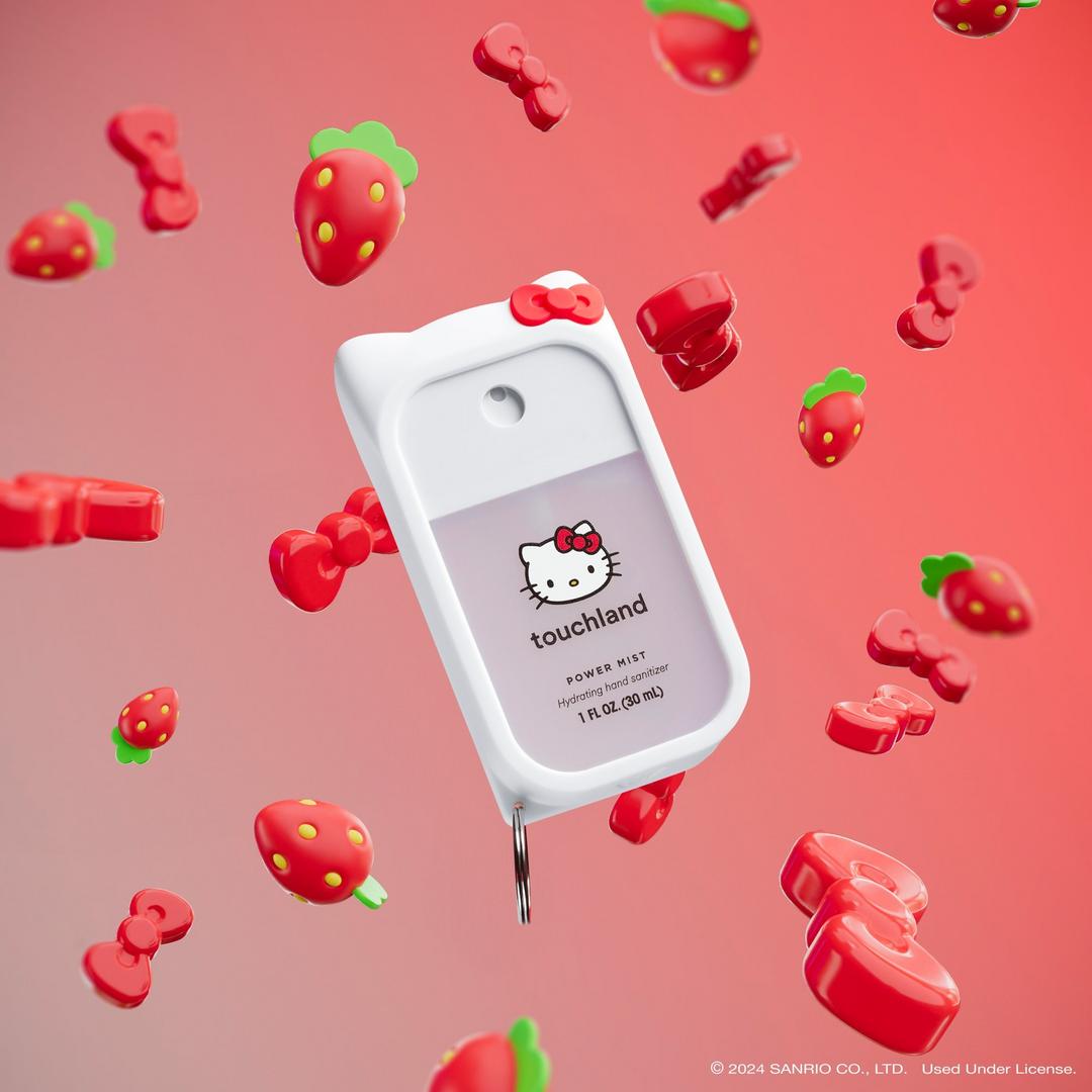 Touchland x Hello Kitty Berry Bliss Hand Sanitizer 2-Piece Set