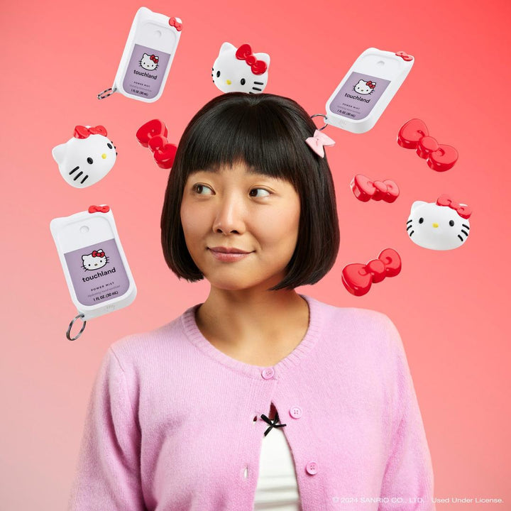 Touchland x Hello Kitty Berry Bliss Hand Sanitizer 2-Piece Set