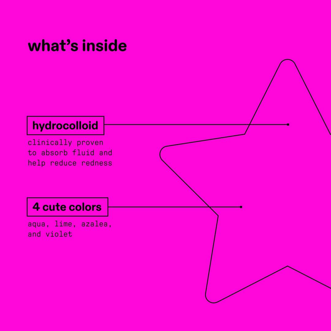 Starface - Hydro-Star Puistjespleisters