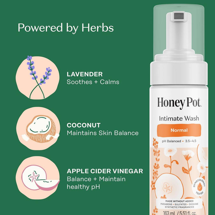 Honey Pot Normal Feminine Foaming Wash