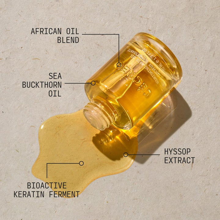 Cécred Nourishing Hair Oil for Dry & Frizzy Hair