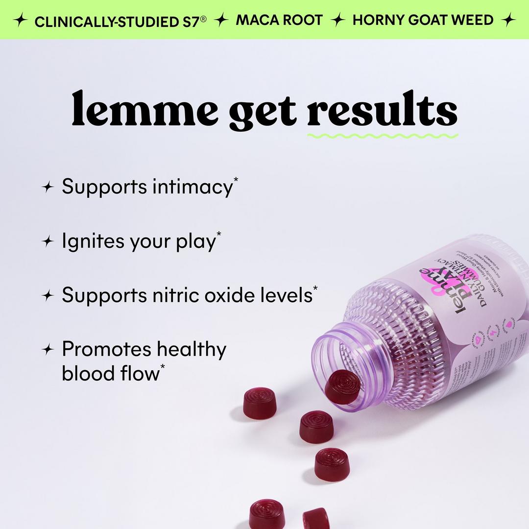 Lemme Play Daily Intimacy Gummies