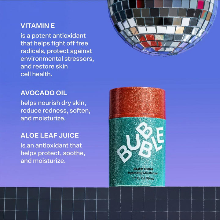 Bubble Slam Dunk Glam Edition Hydrating Moisturizer – Limited Editio