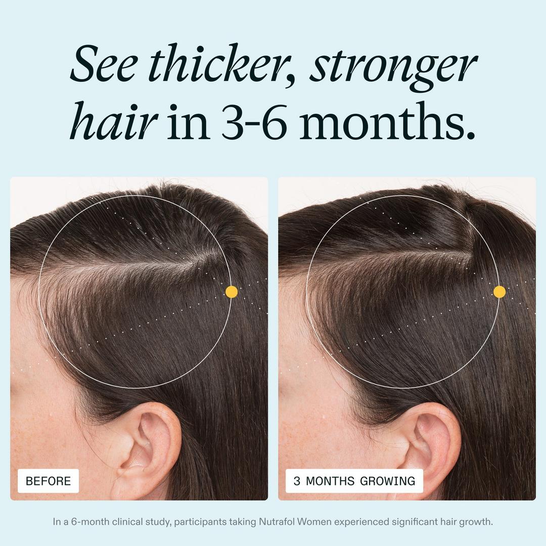 Nutrafol Women Clinically Proven Hair Growth Supplement
