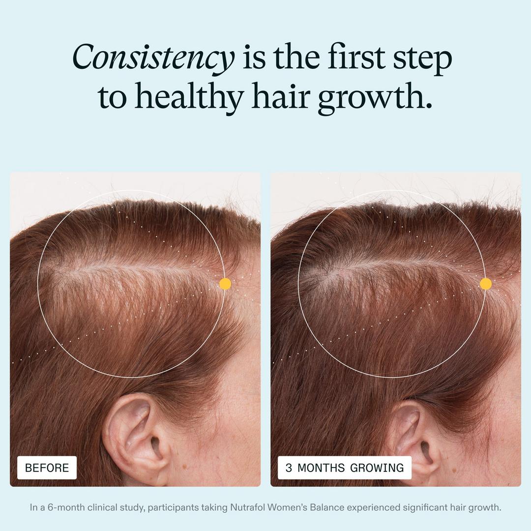 Nutrafol Women's Balance 45+ Clinically Proven Hair Growth Supplement