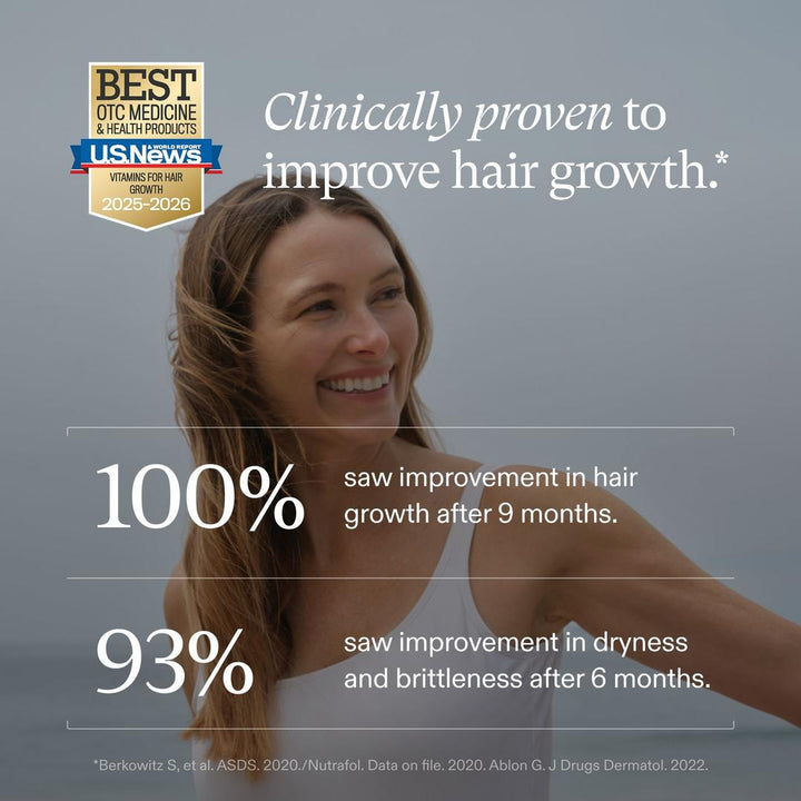 Nutrafol Women's Balance 45+ Clinically Proven Hair Growth Supplement