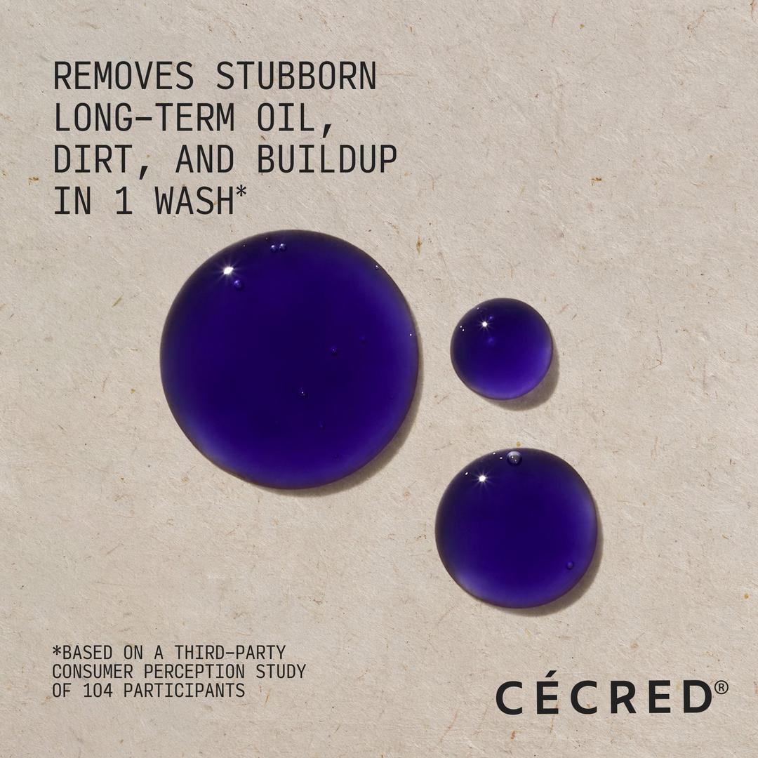 Cécred Detoxifying Shampoo for Buildup & Oily Scalp
