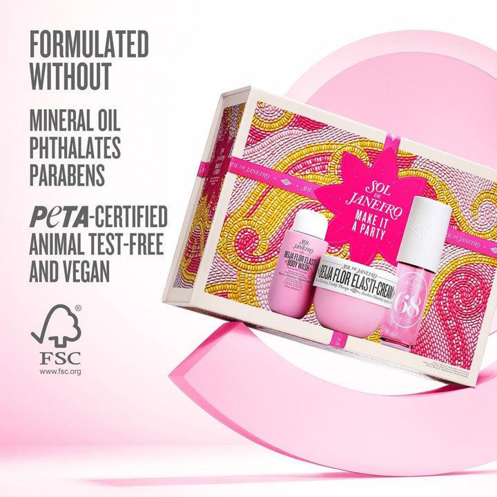 Sol de Janeiro Make It a Party Beija Flor Body Routine Gift Set
