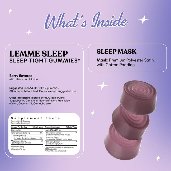 Lemme Beauty Sleep Gift Set