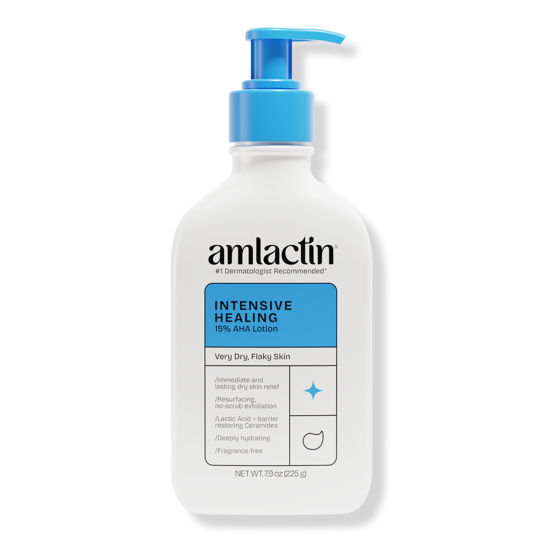 Crème cicatrisante intensive AmLactin avec 15 % d'acide lactique AHA