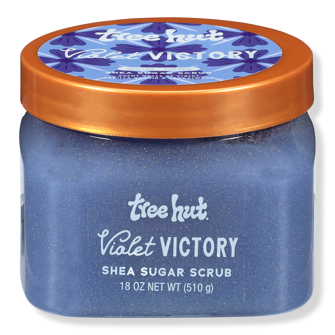 Tree Hut Violet Victory Shea Sugar Scrub Exfoliating Body Scrub