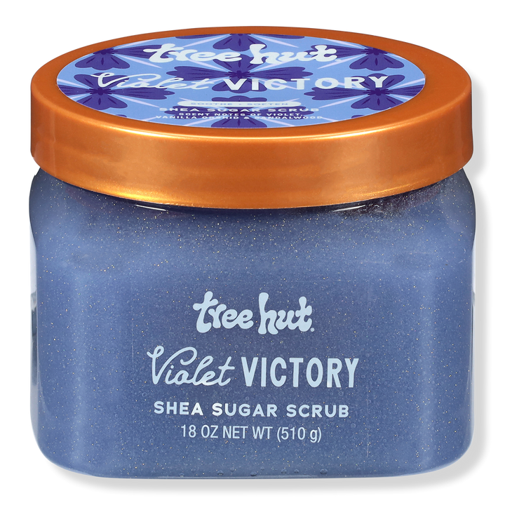 Tree Hut Violet Victory Shea Sugar Scrub Exfoliating Body Scrub