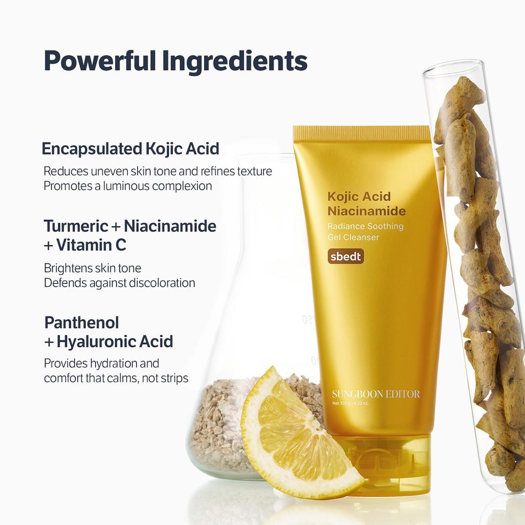 SUNGBOON EDITOR   Niacin Kojic Acid Brightening Gel Cleanser