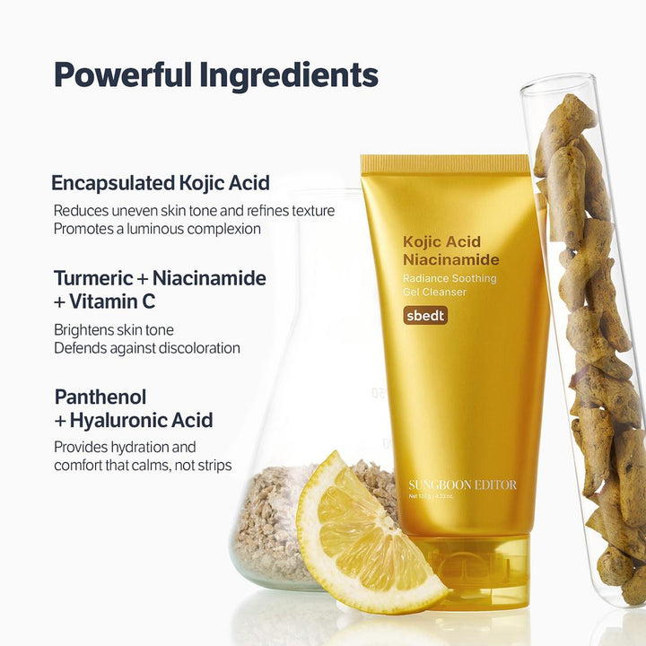 SUNGBOON EDITOR   Niacin Kojic Acid Brightening Gel Cleanser