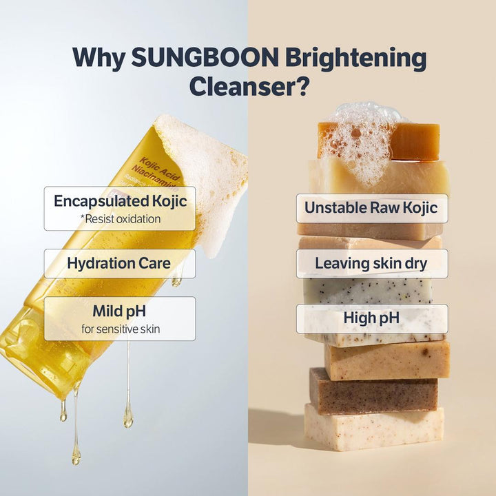 SUNGBOON EDITOR   Niacin Kojic Acid Brightening Gel Cleanser