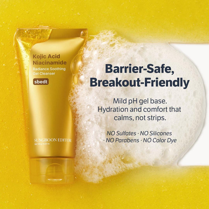SUNGBOON EDITOR   Niacin Kojic Acid Brightening Gel Cleanser