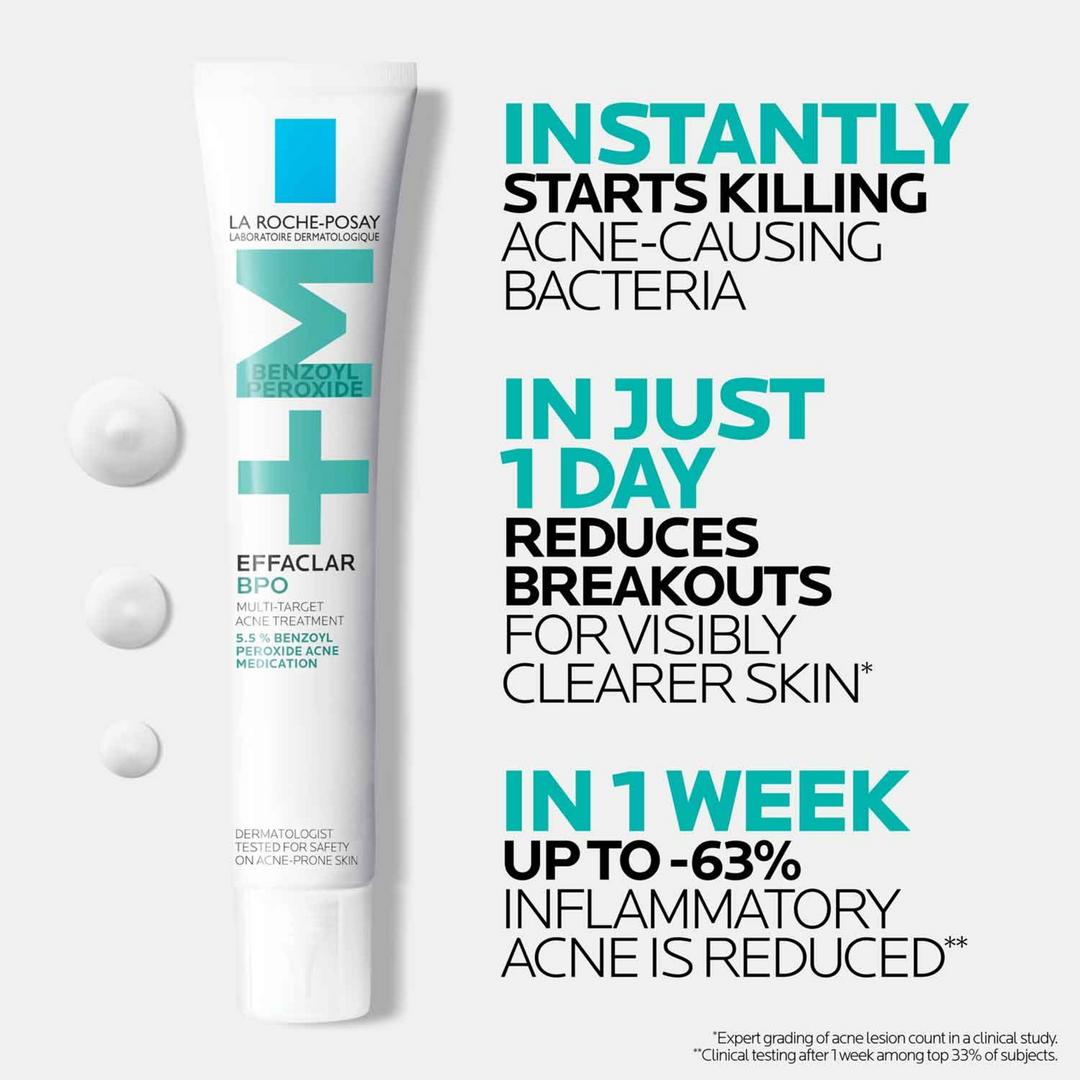 La Roche-Posay Effaclar BPO Multi-Target Acne Treatment