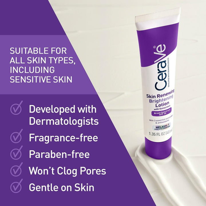 CeraVe Skin Renewing Brightening Lotion SPF 30
