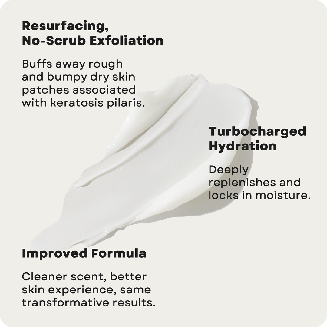 Crème AmLactin KP Bumps Be Gone avec 15 % d'acide lactique AHA