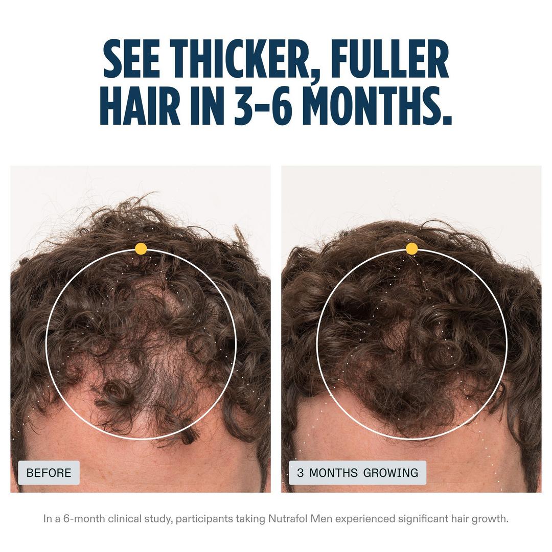Nutrafol Men's Clinically Proven Hair Growth Supplement