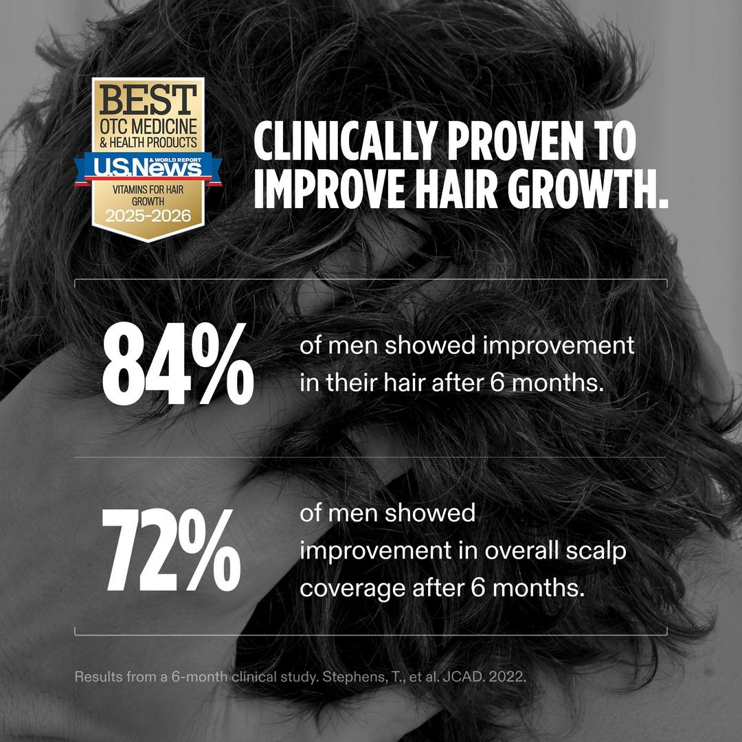 Nutrafol Men's Clinically Proven Hair Growth Supplement