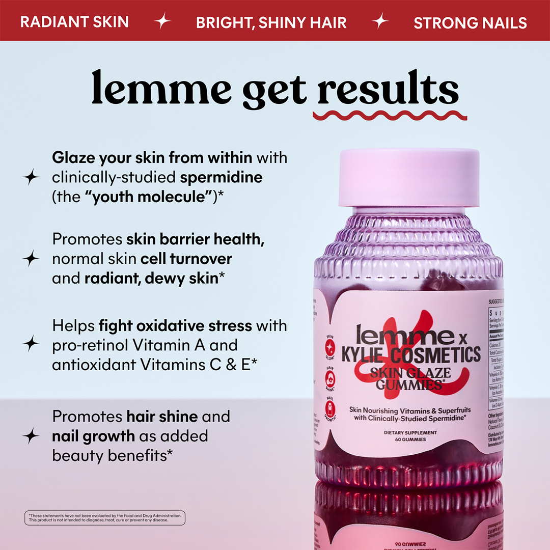 Lemme x Kylie Cosmetics Skin Glaze Gummies