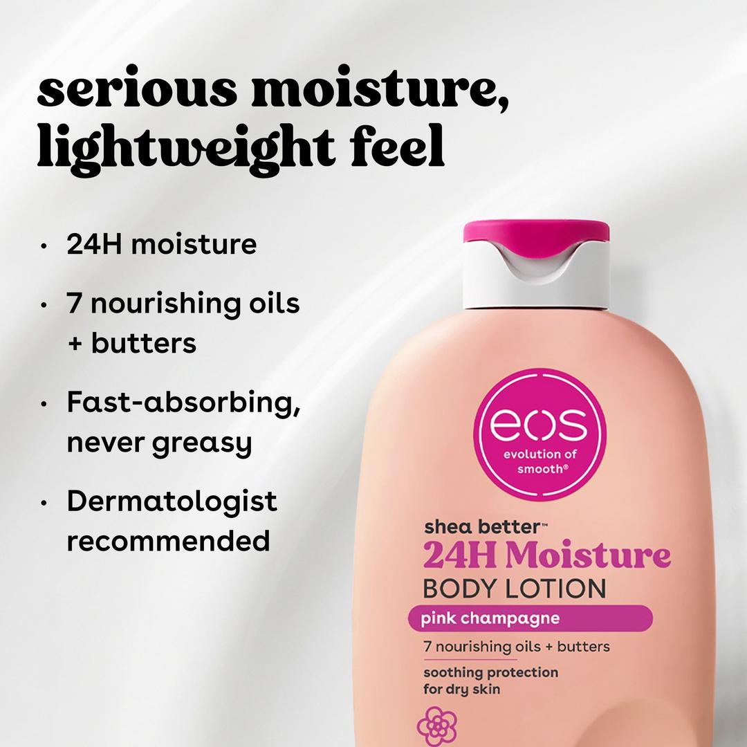 eos Shea Better Pink Champagne Body Lotion