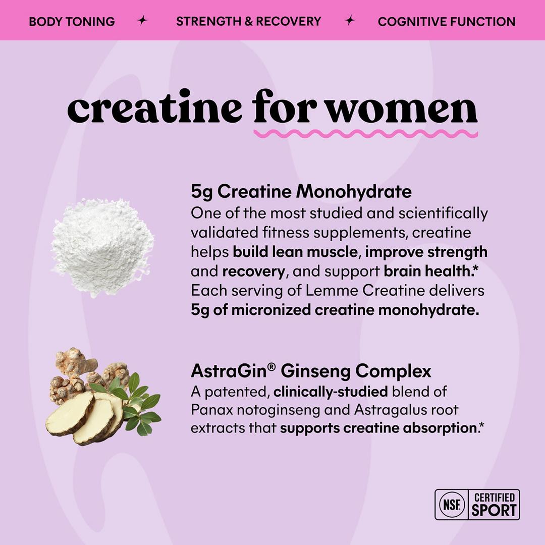 Lemme Creatine Body Toning Gummies