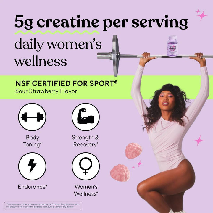 Lemme Creatine Body Toning Gummies