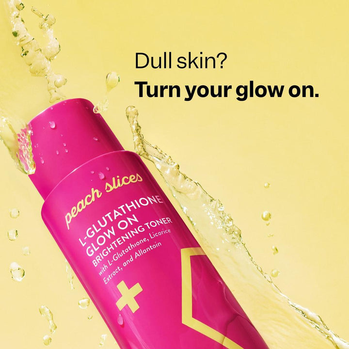 Peach Slices L-Glutathione Glow On Brightening Toner