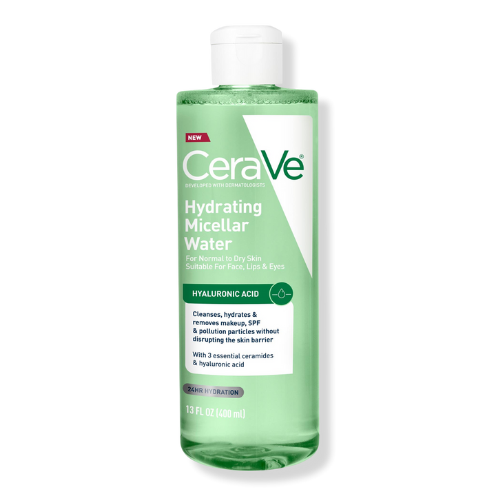 CeraVe Hydrating Micellar Water & Makeup Remover