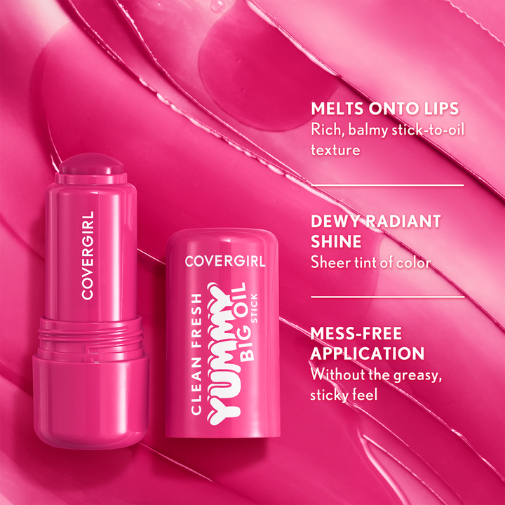 CoverGirl Clean Fresh Yummy Big Oil Stick Lip Balm