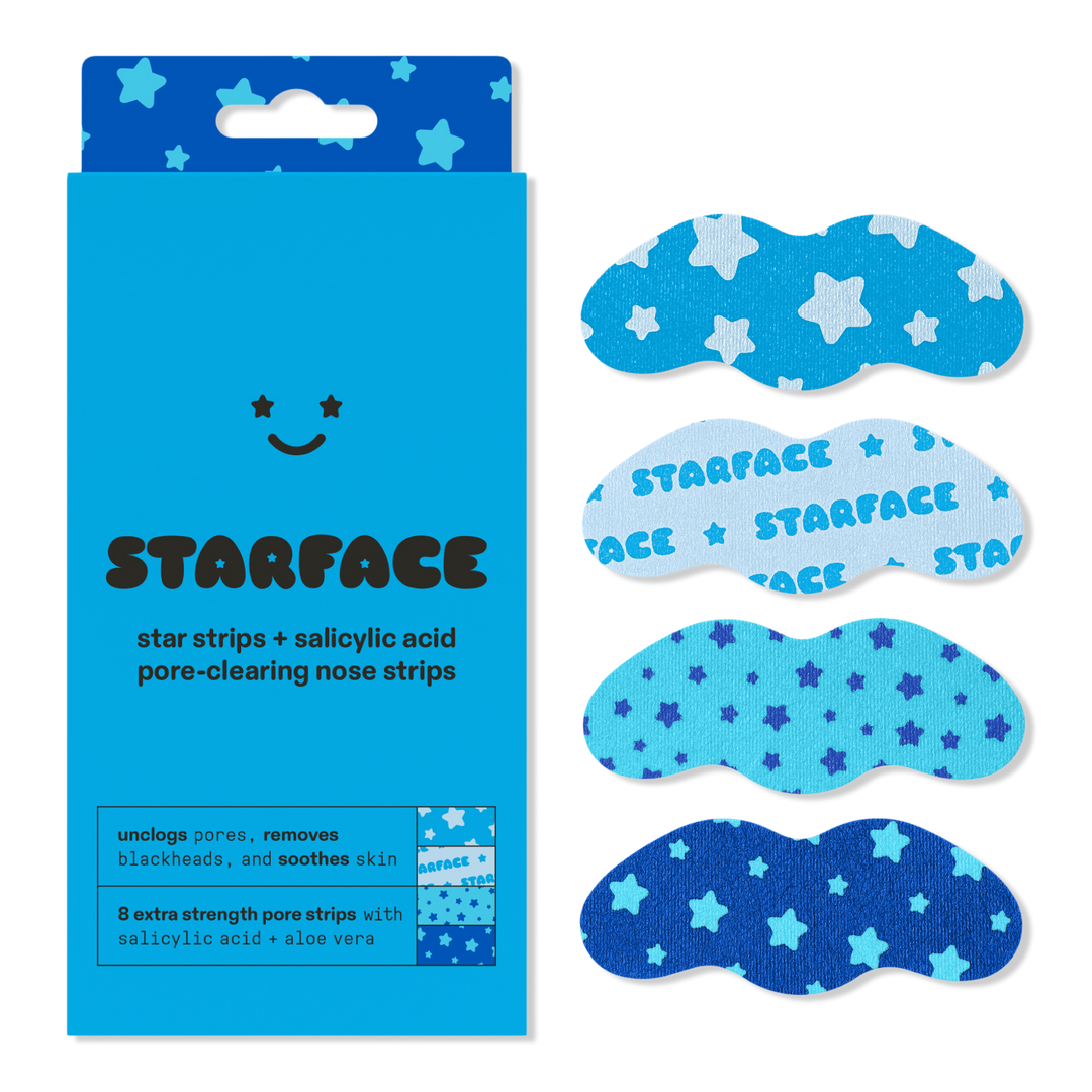 Starface Star Strips + Salicylic Acid Pore-Clearing Nose Strips