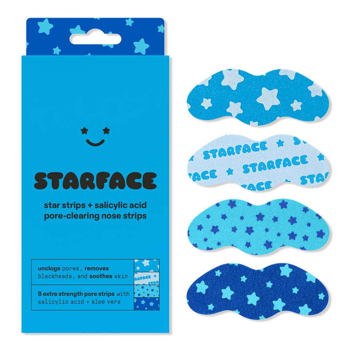 Starface Star Strips + Salicylic Acid Pore-Clearing Nose Strips