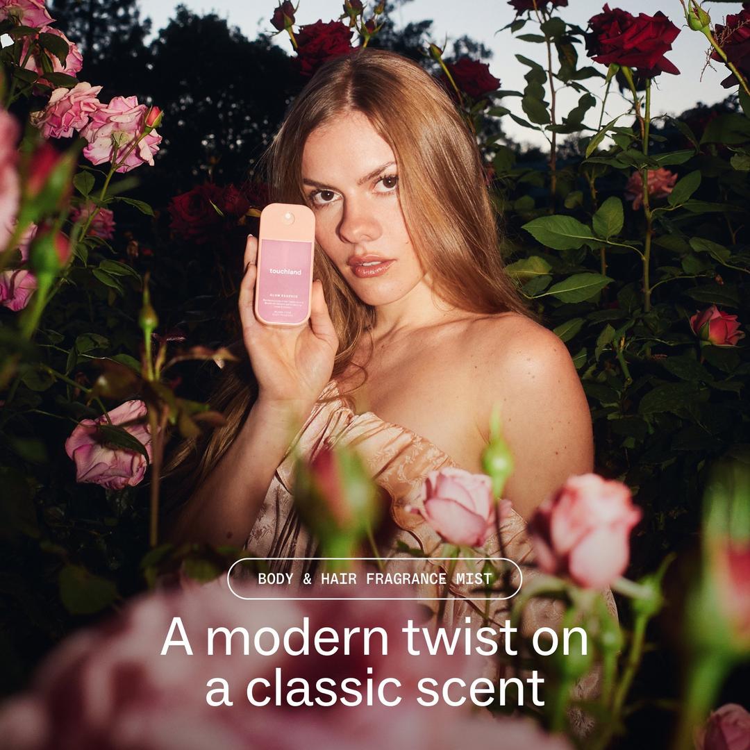 Touchland Blush Rose Body & Hair Fragrance Mist