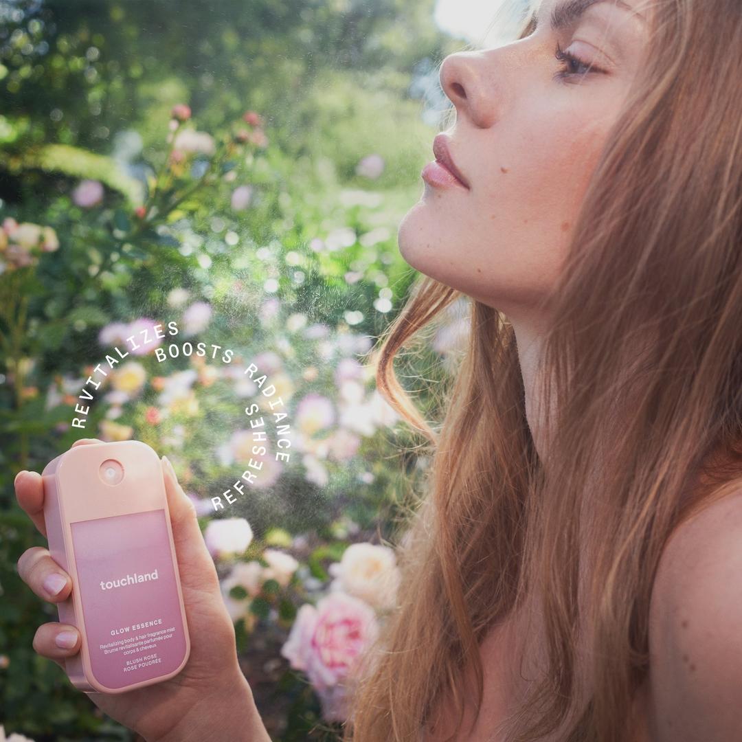 Touchland Blush Rose Body & Hair Fragrance Mist