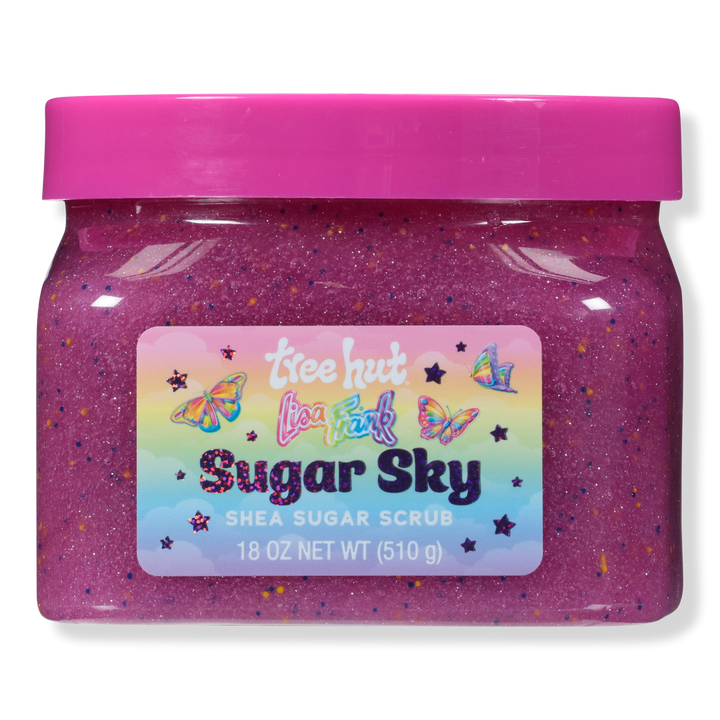Tree Hut x Lisa Frank Sugar Sky Shea Sugar Scrub Exfoliating Body Scrub