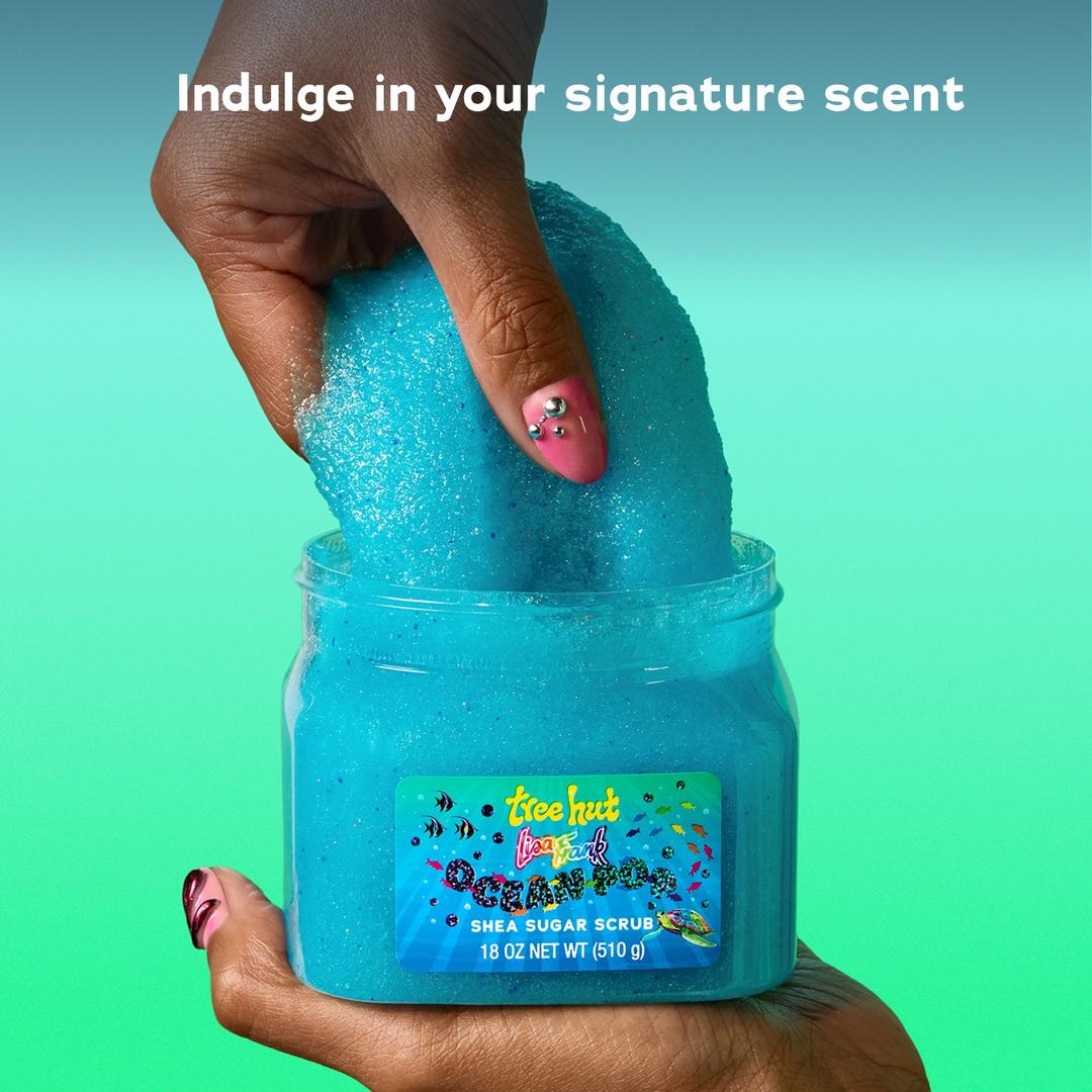 Tree Hut x Lisa Frank Ocean Pop Shea Sugar Scrub Exfoliating Body Scrub