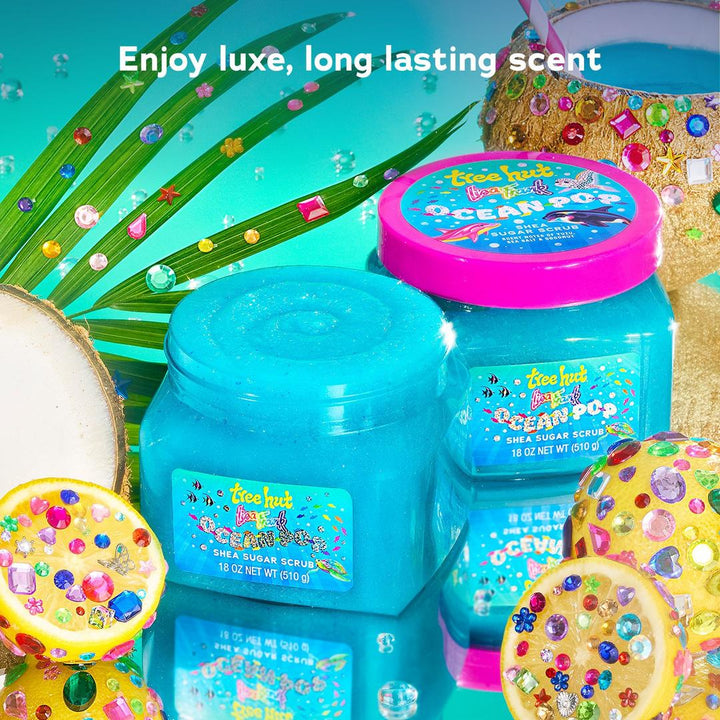 Tree Hut x Lisa Frank Ocean Pop Shea Sugar Scrub Exfoliating Body Scrub